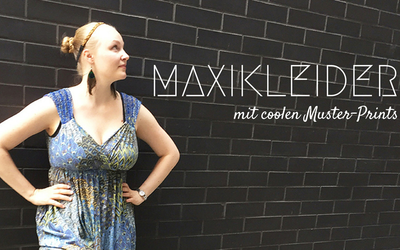 Maxikleider mit coolen Muster-Prints