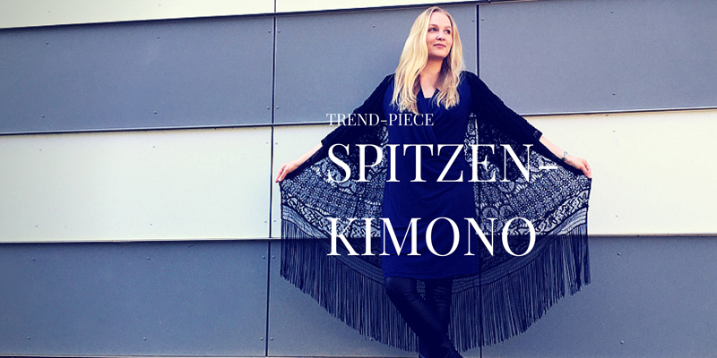 Trend-Piece: Spitzen-Kimono