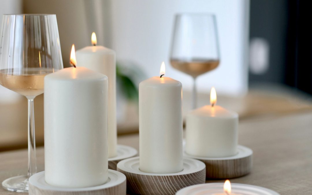 Dekorative Kerzenständer für den Advent