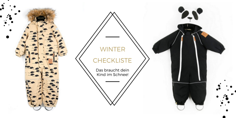 Winter-Checkliste: Das braucht dein Kind im Schnee!