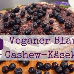 Veganer Blaubeer-Cashew-Käsekuchen