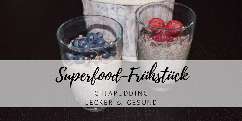 Superfood-Frühstück – gesunder Chia-Pudding