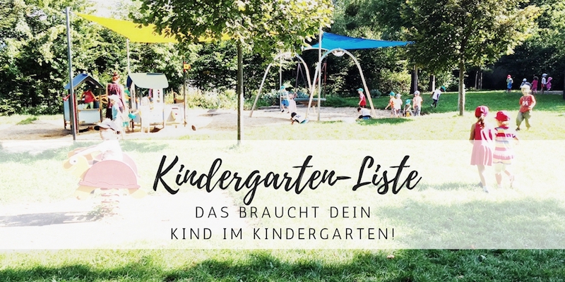 Kindergarten-Start: Das muss dein Kind mitbringen