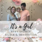 It’s a Girl: Baby Shower Party in Rosa und Gold