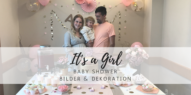 It’s a Girl: Baby Shower Party in Rosa und Gold