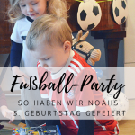 Fußball-Party: Noahs 5. Geburtstag