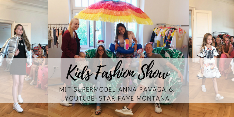 Kids Fashion Show von CWF – mit Supermodel Anna Pavaga und YouTube-Star Faye Montana