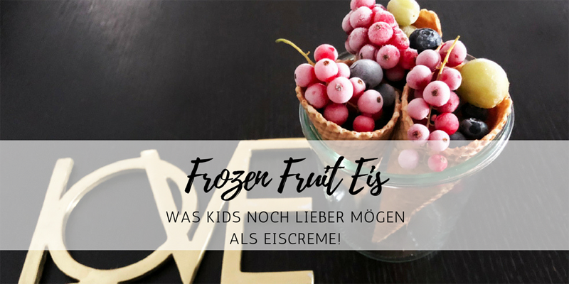 Frozen Fruit Eis: Was Kids noch lieber mögen als Eiscreme!