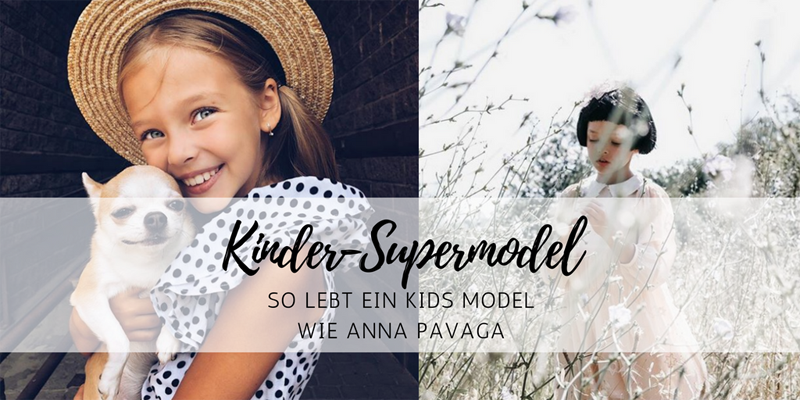 Kinder-Supermodel Anna Pavaga