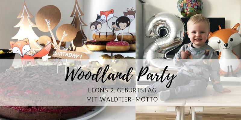 Woodland-Party: Waldtiere am 2. Geburtstag
