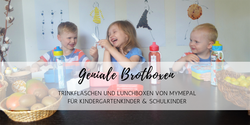 Individualisierbare Lieblings-Brotboxen und -Trinkflaschen von MyMepal für Kindergarten- und Schulkinder