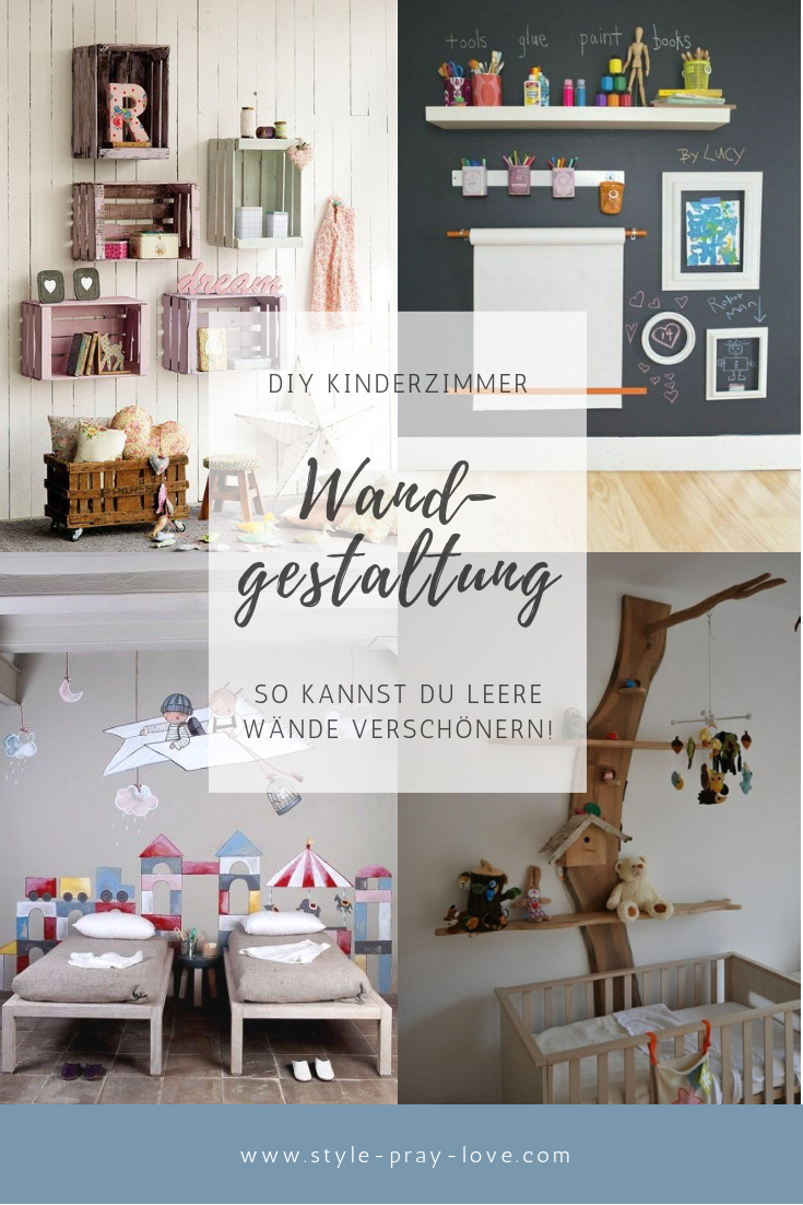 5 Diy Ideen Wandgestaltung Kinderzimmer Style Pray Love