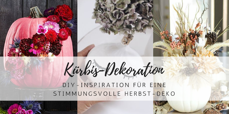 DIY: Kürbis-Dekoration für den Herbst