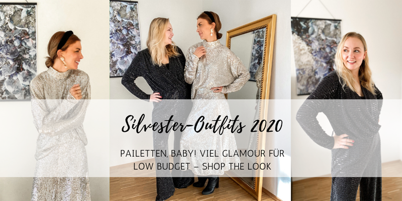 Silvester-Outfits 19/20: Pailetten, Baby! Viel Glamour für Low Budget – Shop the Look