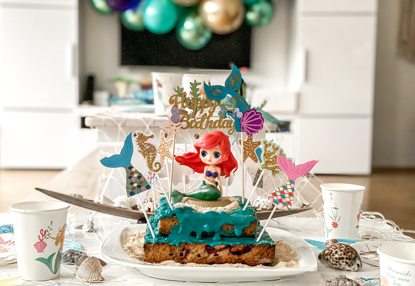 Mermaid Party Inspiration: Dekoration & Spiel-Ideen für den Kindergeburtstag