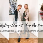 Styling-Idee: Sommerkleider als Winter-Outfits stylen – mit Shop the Look