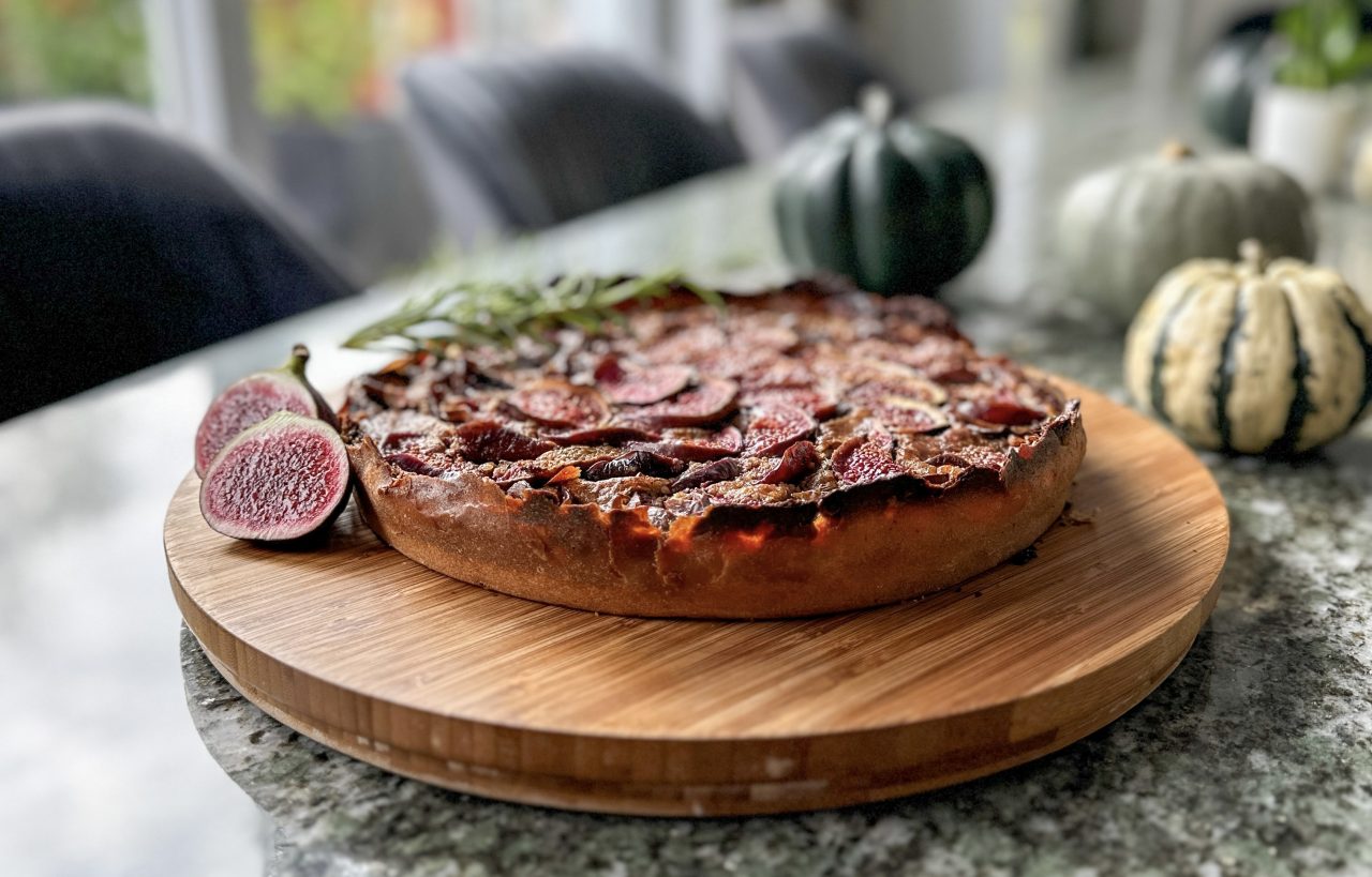 Feigen-Walnuss-Tarte mit Rosmarin und Honig • style-pray-love