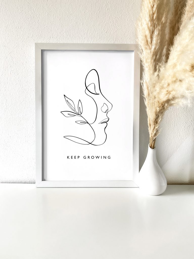 KEEP GROWING, von Seeds and Feathers