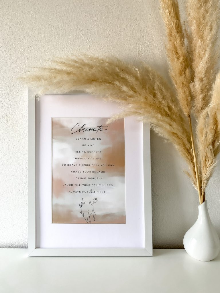 CHOOSE TO, von Seeds and Feathers