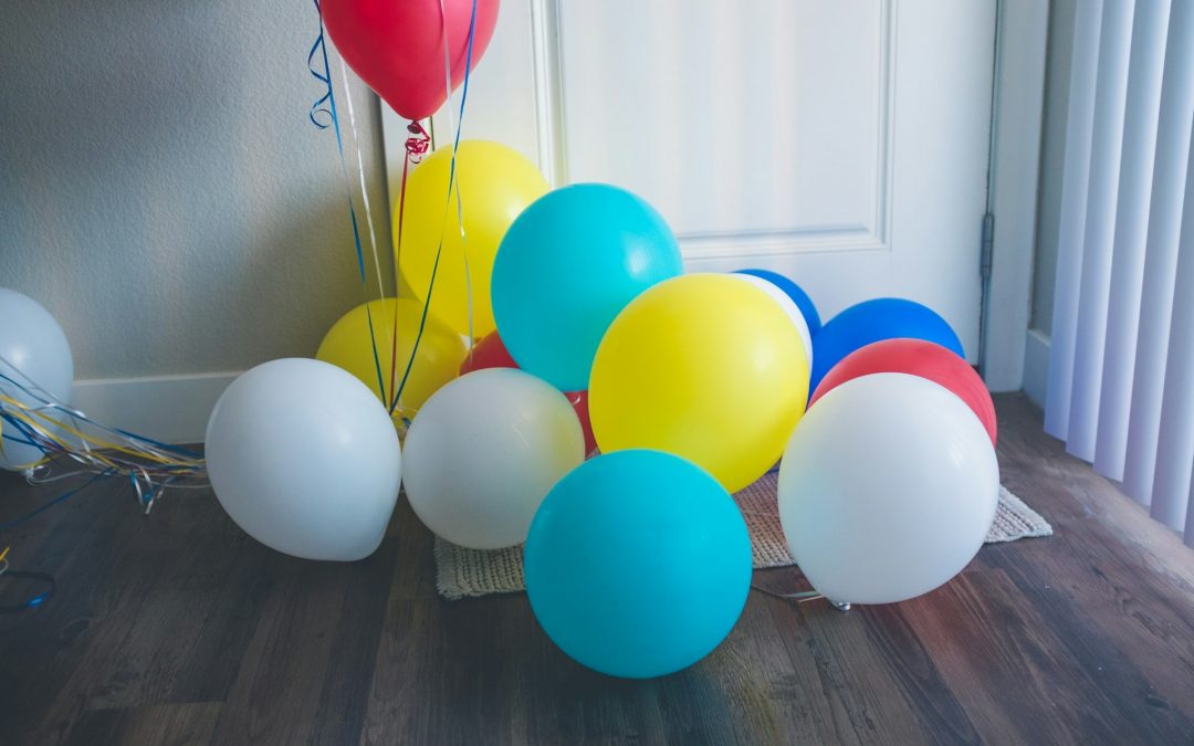 Weltraum-Geburtstagsparty zum 4. Geburtstag